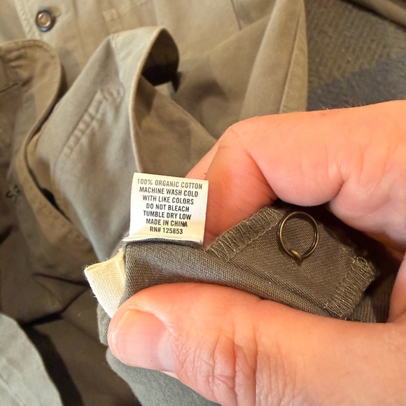 Taylor Stitch Ojai Jacket Smoked Olive Foundation Twill - Picture 12 of 12